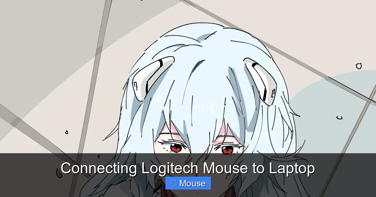 Connecting Logitech Mouse to Laptop
