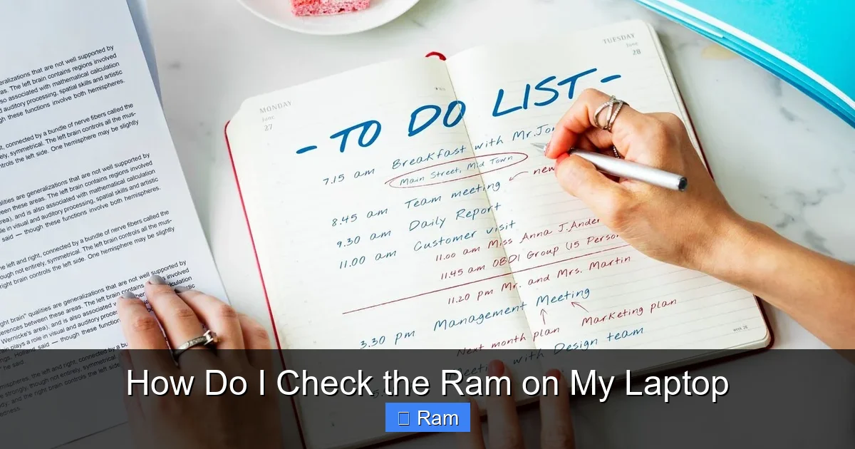 How Do I Check the Ram on My Laptop