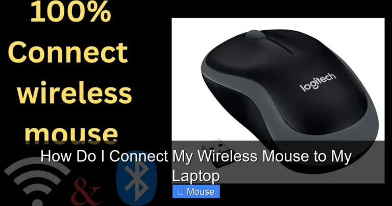 How Do I Connect My Wireless Mouse to My Laptop