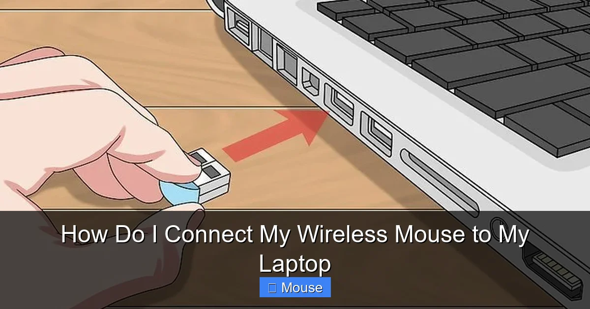 How Do I Connect My Wireless Mouse to My Laptop