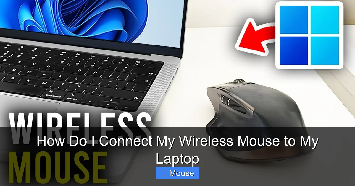 How Do I Connect My Wireless Mouse to My Laptop