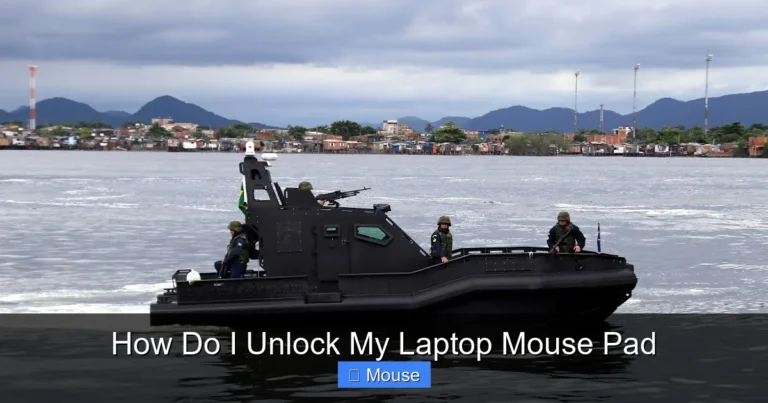 How Do I Unlock My Laptop Mouse Pad