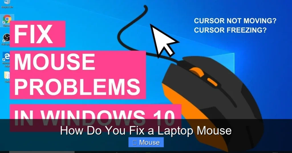 How Do You Fix a Laptop Mouse