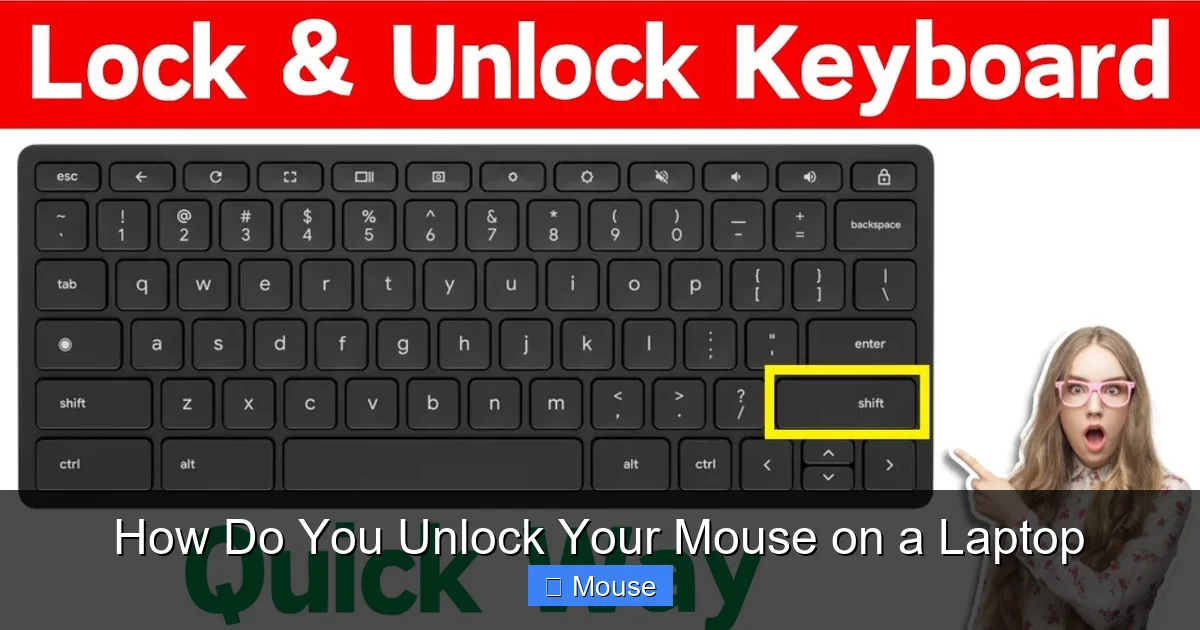 How Do You Unlock Your Mouse on a Laptop