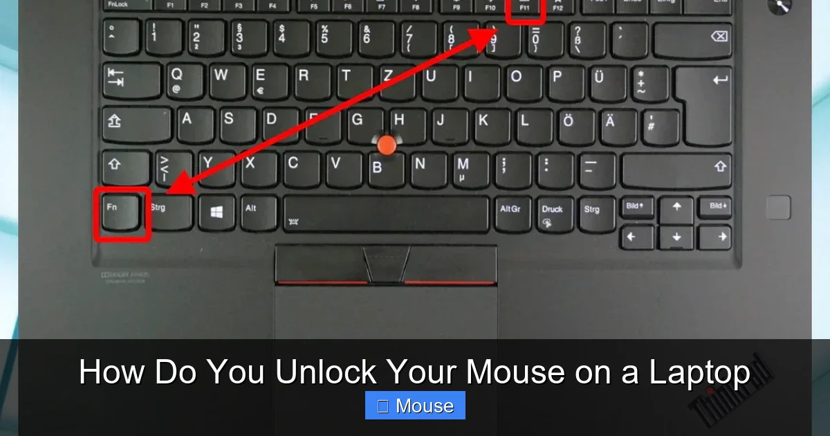 How Do You Unlock Your Mouse on a Laptop