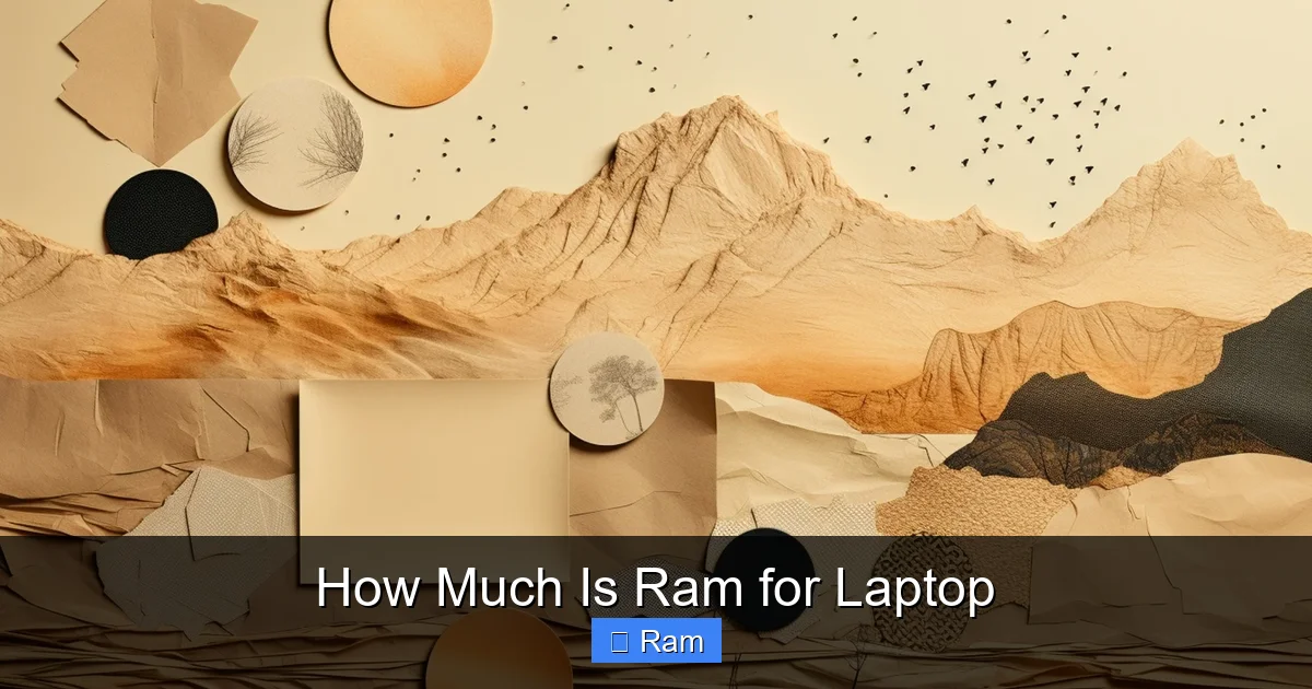 How Much Is Ram for Laptop
