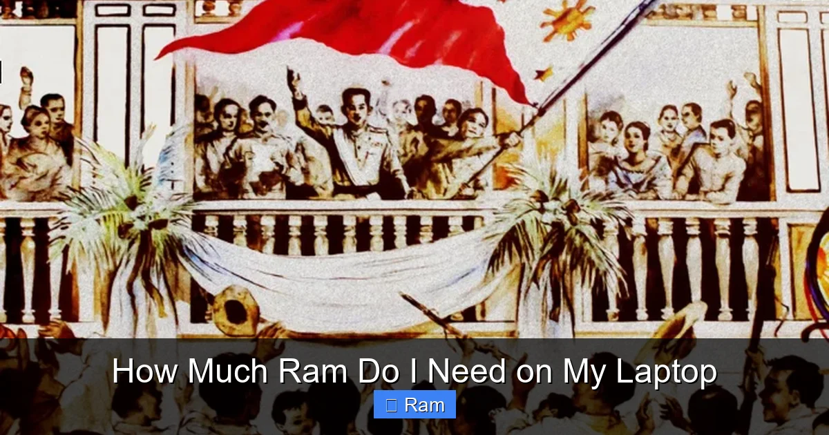 How Much Ram Do I Need on My Laptop