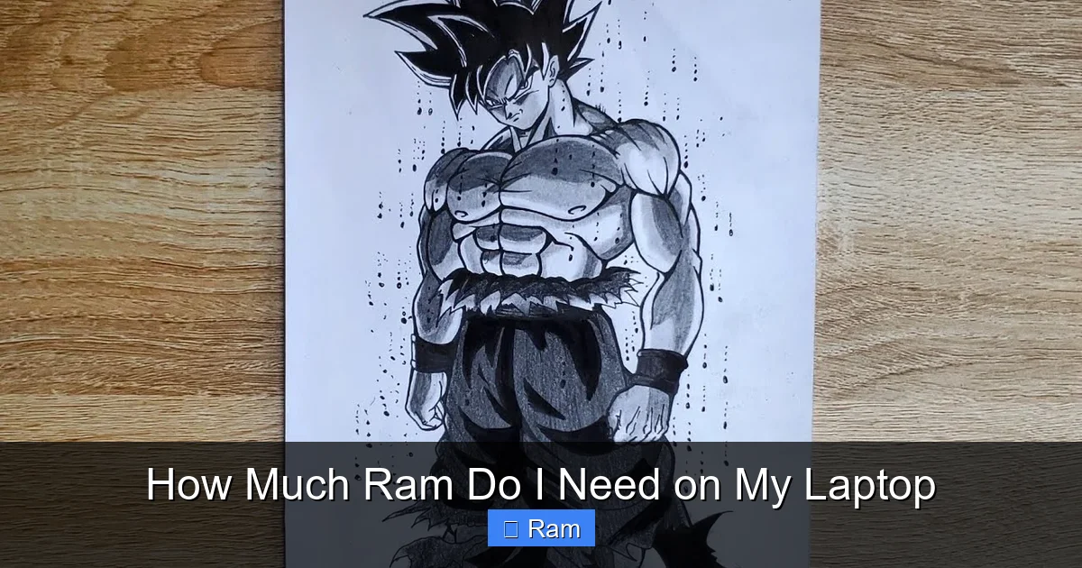 How Much Ram Do I Need on My Laptop