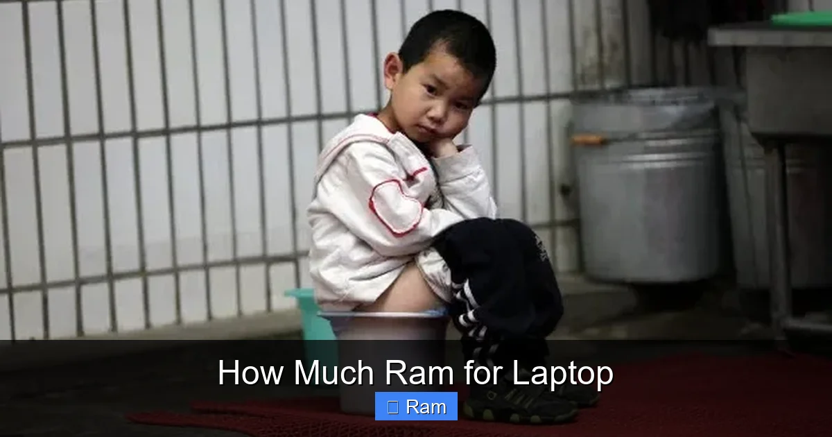 How Much Ram for Laptop