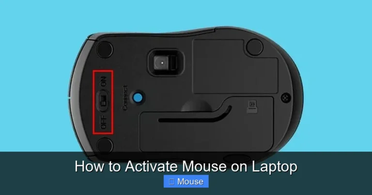 How to Activate Mouse on Laptop