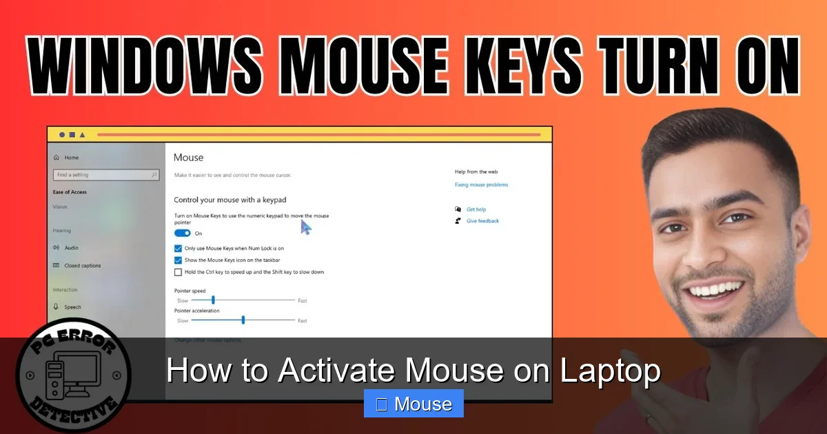How to Activate Mouse on Laptop