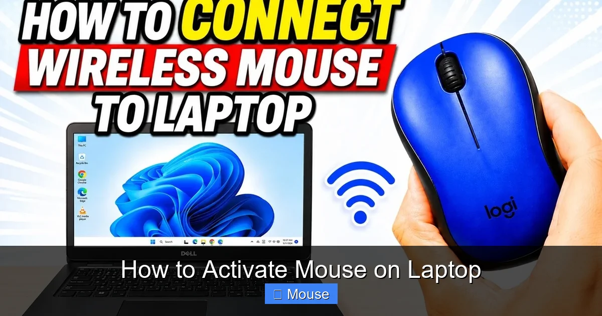 How to Activate Mouse on Laptop