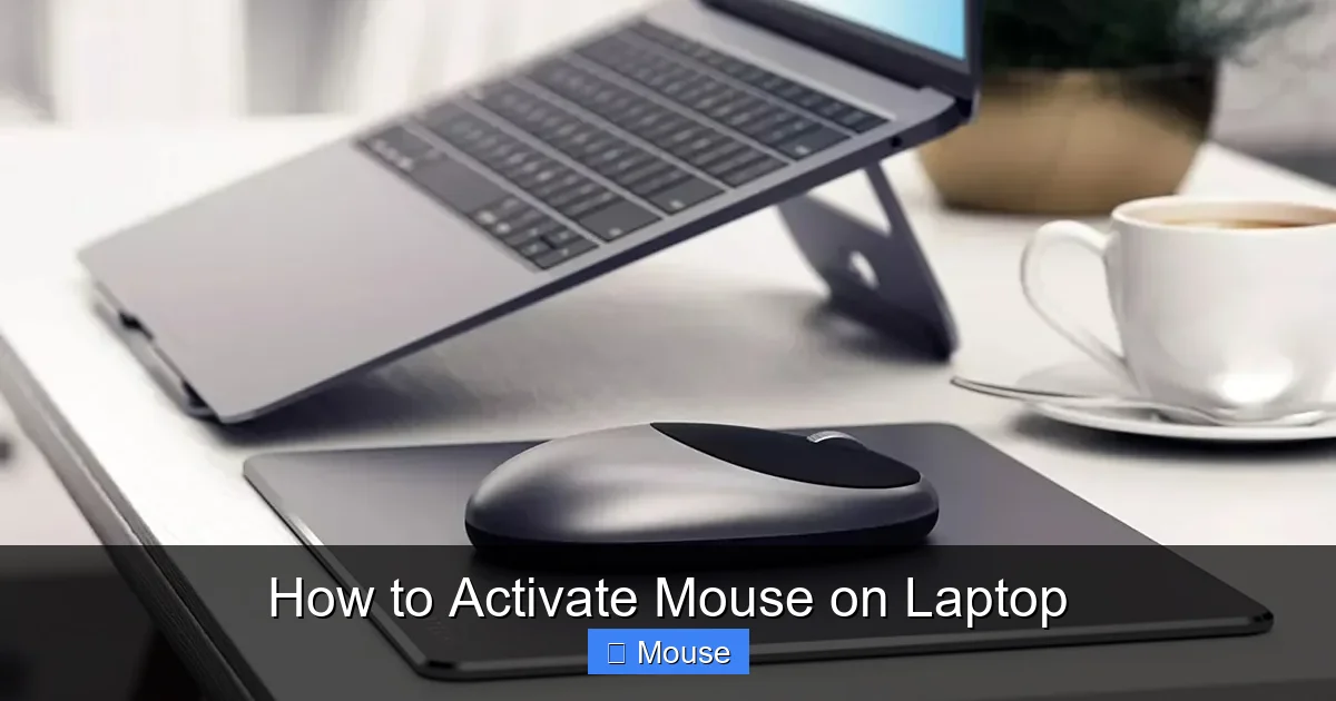 How to Activate Mouse on Laptop