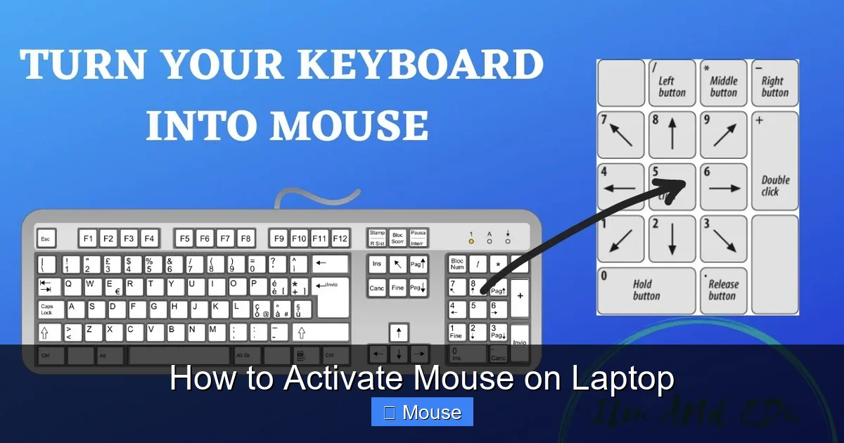 How to Activate Mouse on Laptop