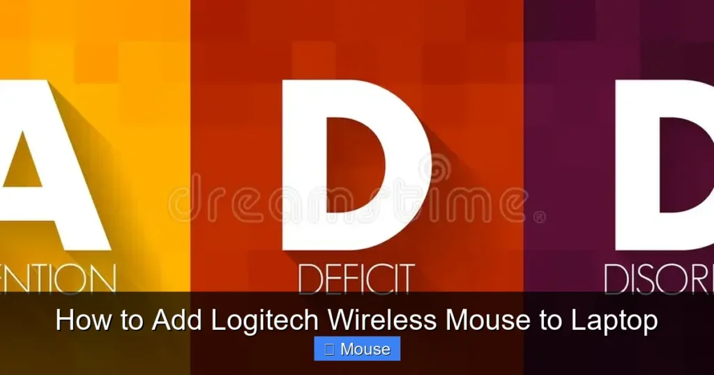 How to Add Logitech Wireless Mouse to Laptop