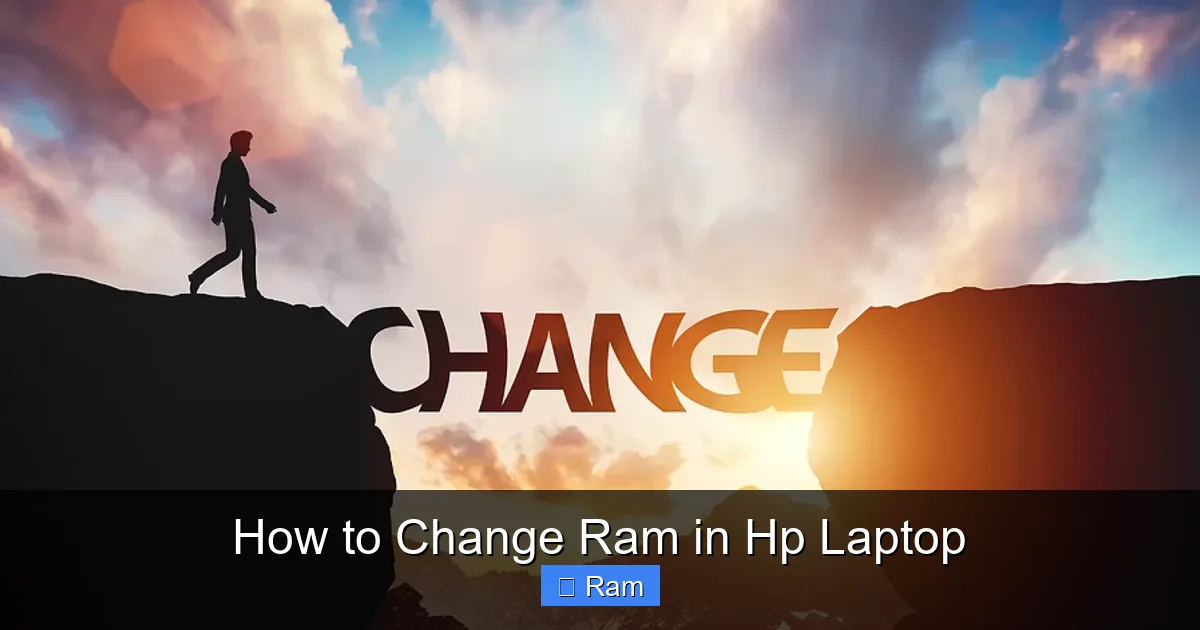 How to Change Ram in Hp Laptop