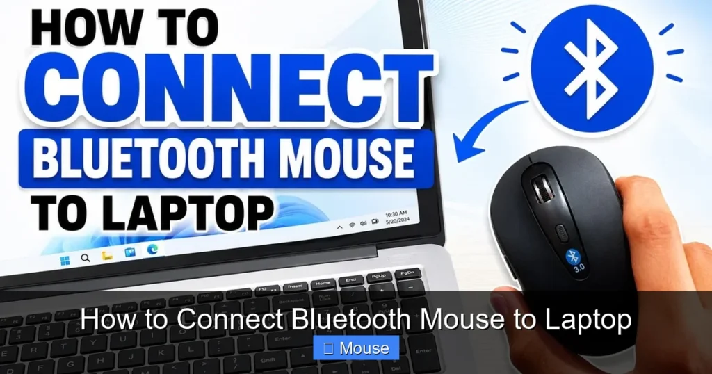 How to Connect Bluetooth Mouse to Laptop