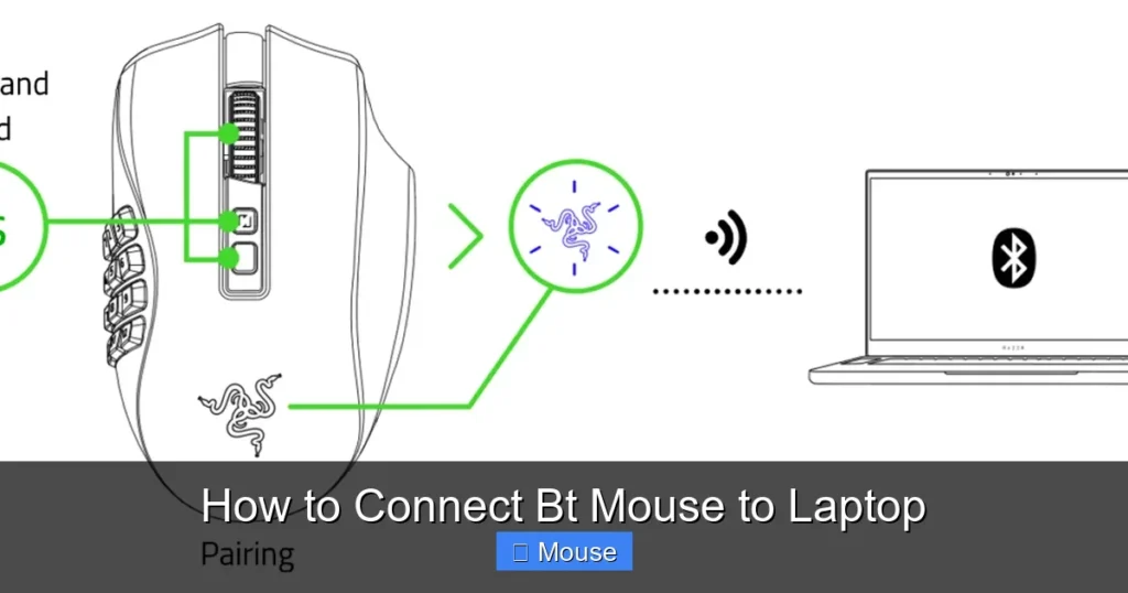 How to Connect Bt Mouse to Laptop
