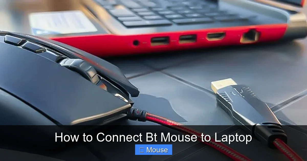 How to Connect Bt Mouse to Laptop