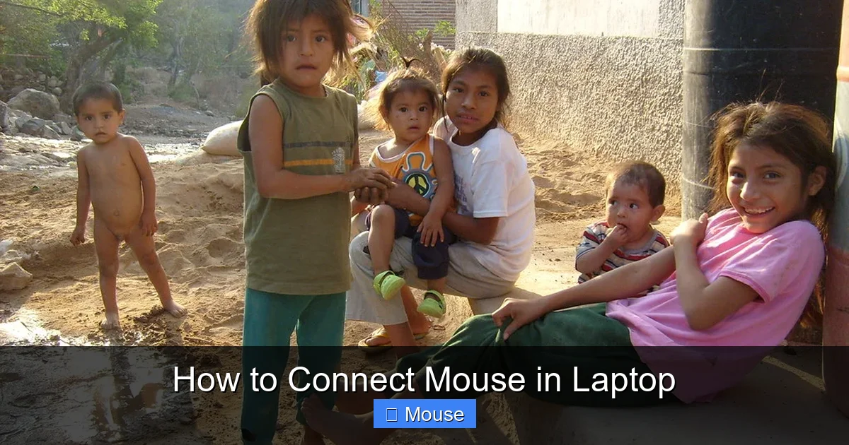 How to Connect Mouse in Laptop