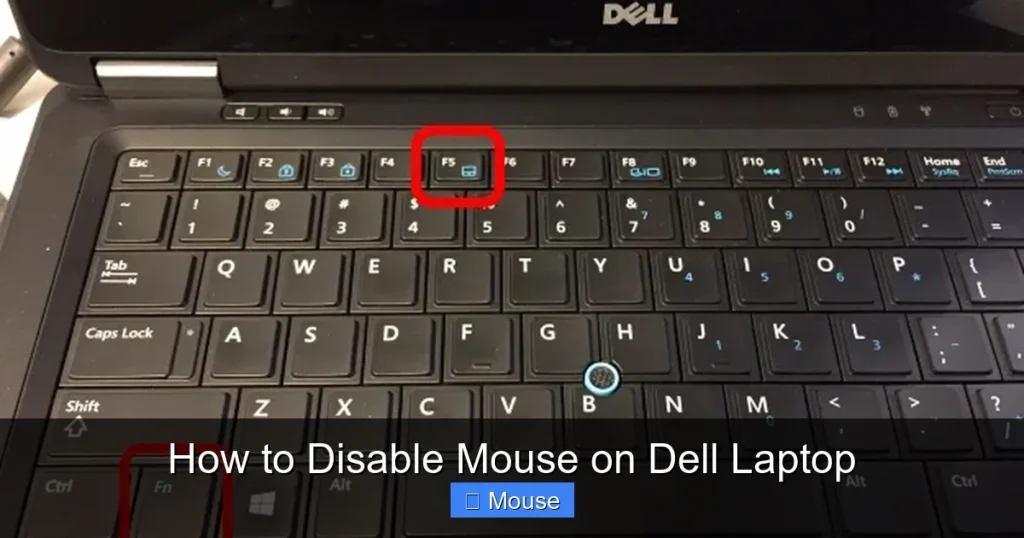 How to Disable Mouse on Dell Laptop