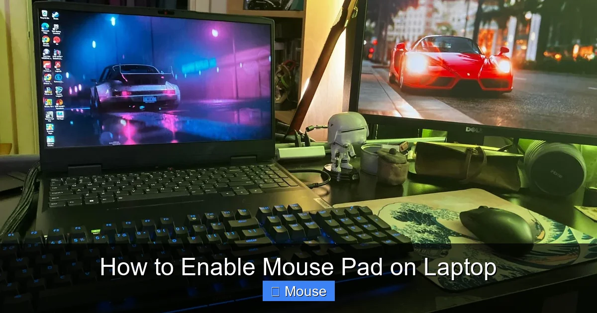 How to Enable Mouse Pad on Laptop