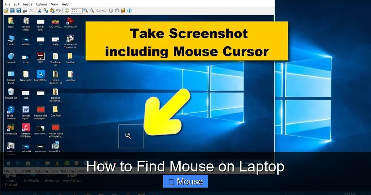 How to Find Mouse on Laptop