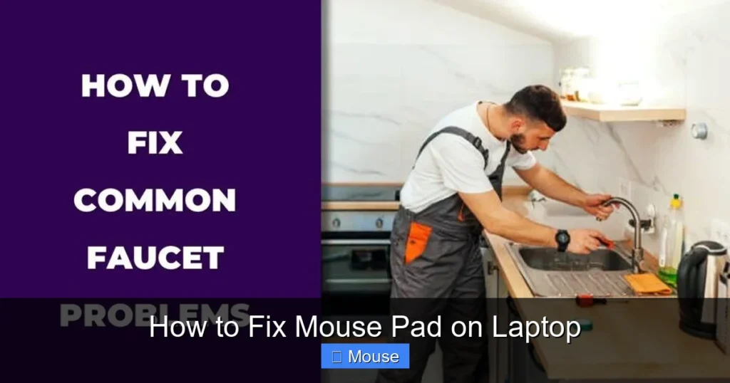 How to Fix Mouse Pad on Laptop