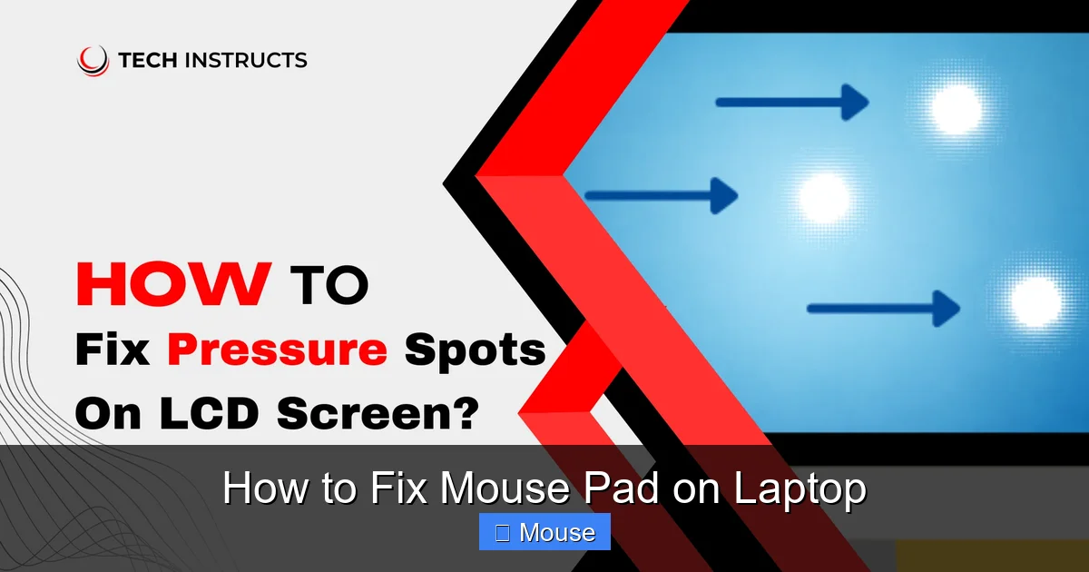 How to Fix Mouse Pad on Laptop