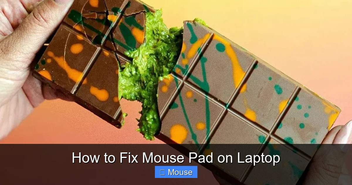How to Fix Mouse Pad on Laptop