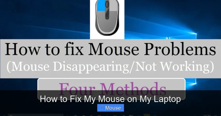 How to Fix My Mouse on My Laptop