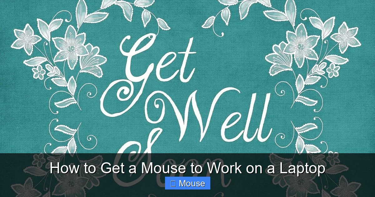 How to Get a Mouse to Work on a Laptop