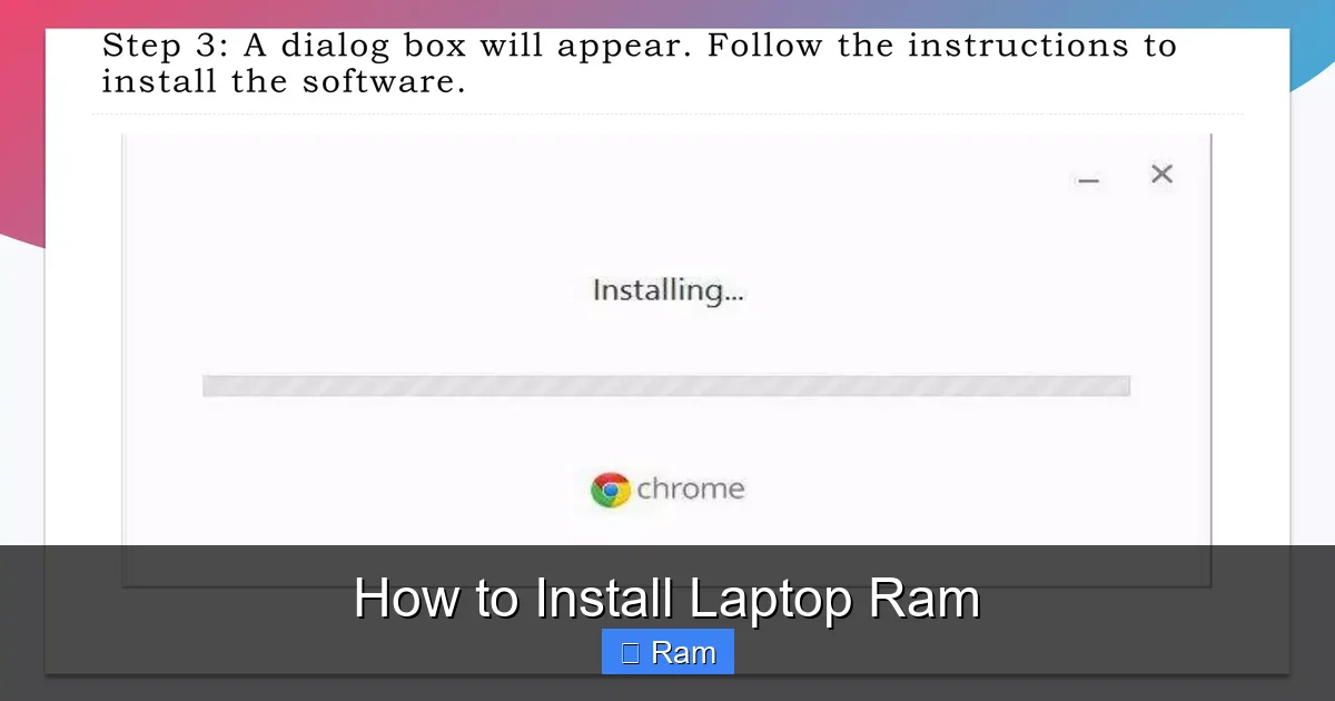 How to Install Laptop Ram