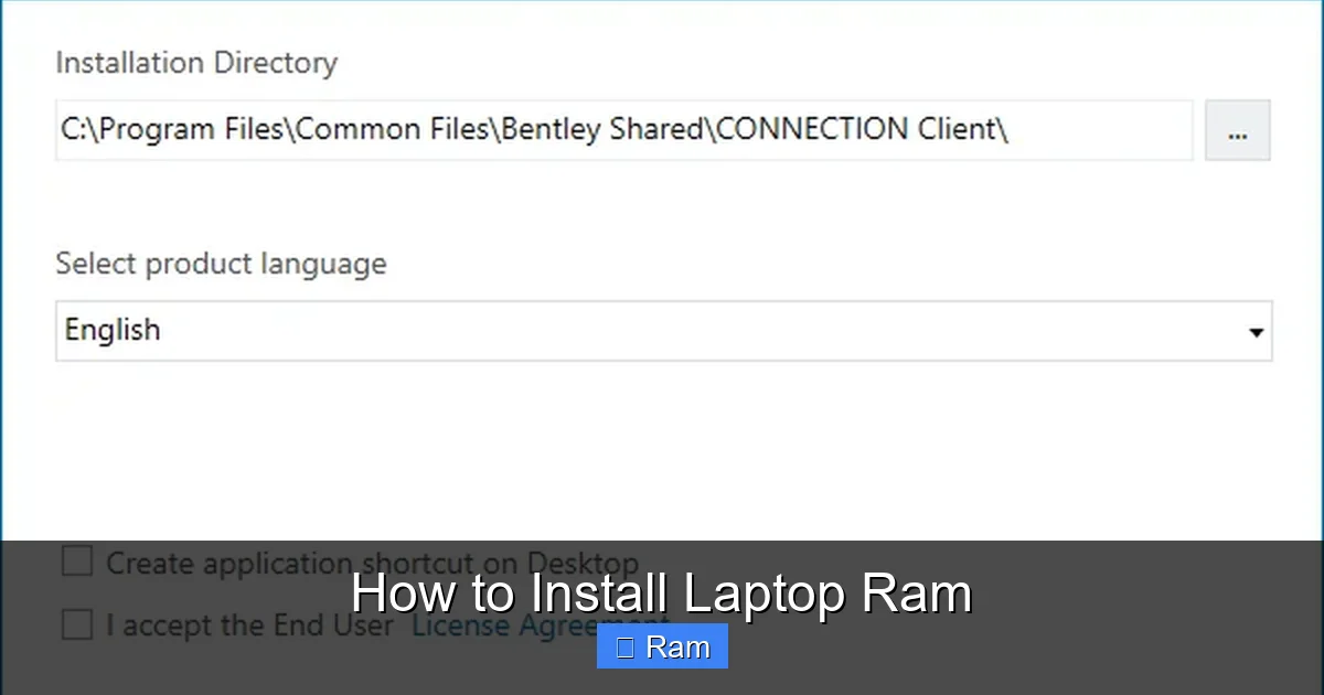 How to Install Laptop Ram