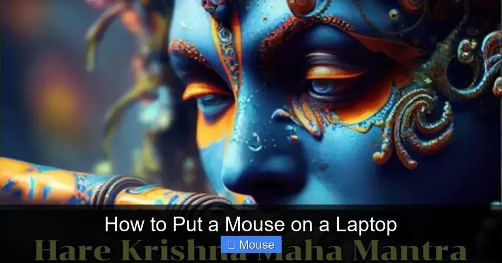 How to Put a Mouse on a Laptop