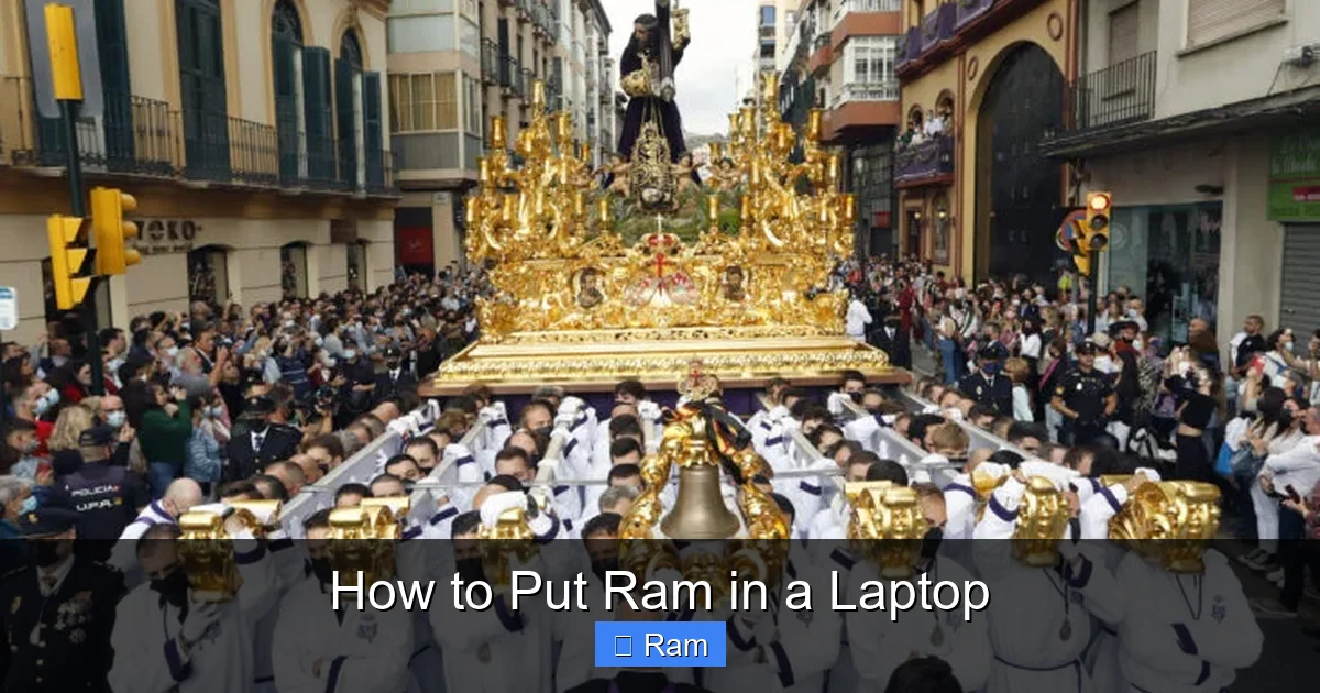 How to Put Ram in a Laptop