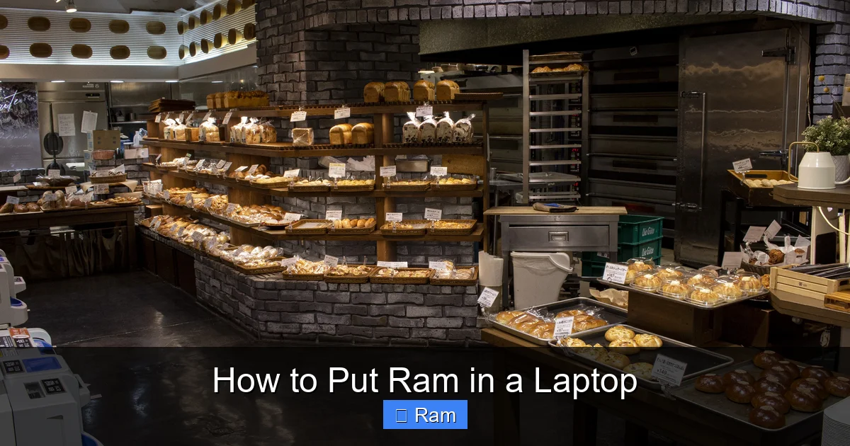 How to Put Ram in a Laptop