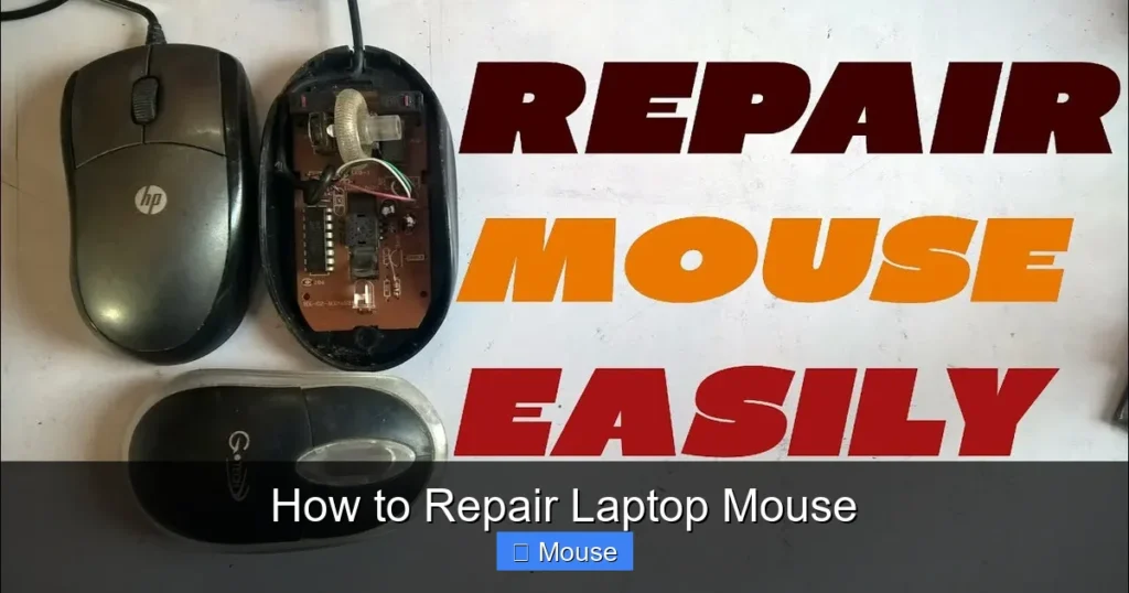 How to Repair Laptop Mouse