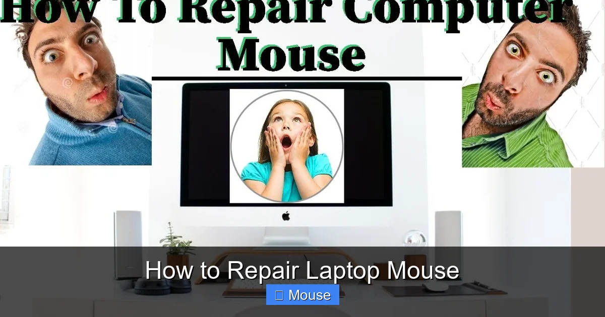 How to Repair Laptop Mouse