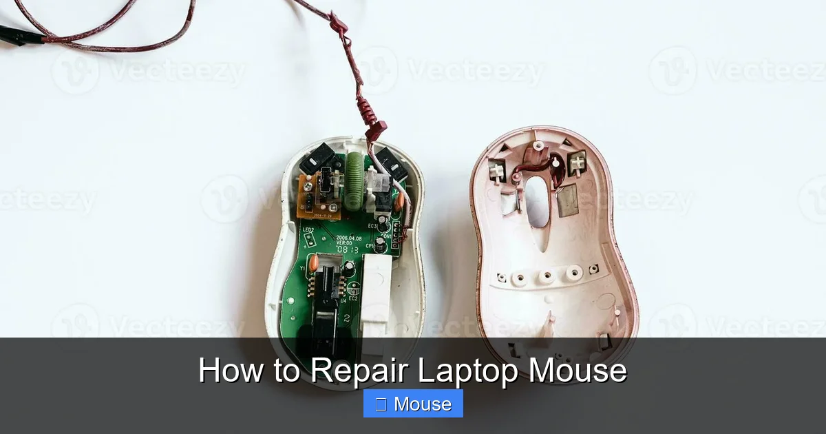 How to Repair Laptop Mouse