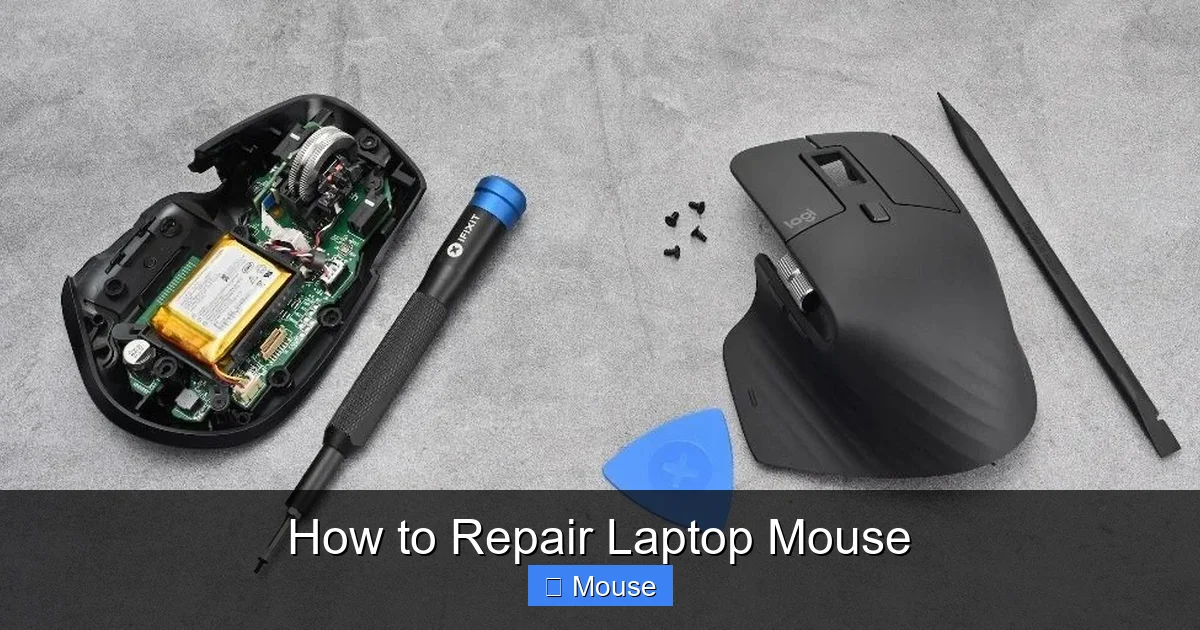 How to Repair Laptop Mouse
