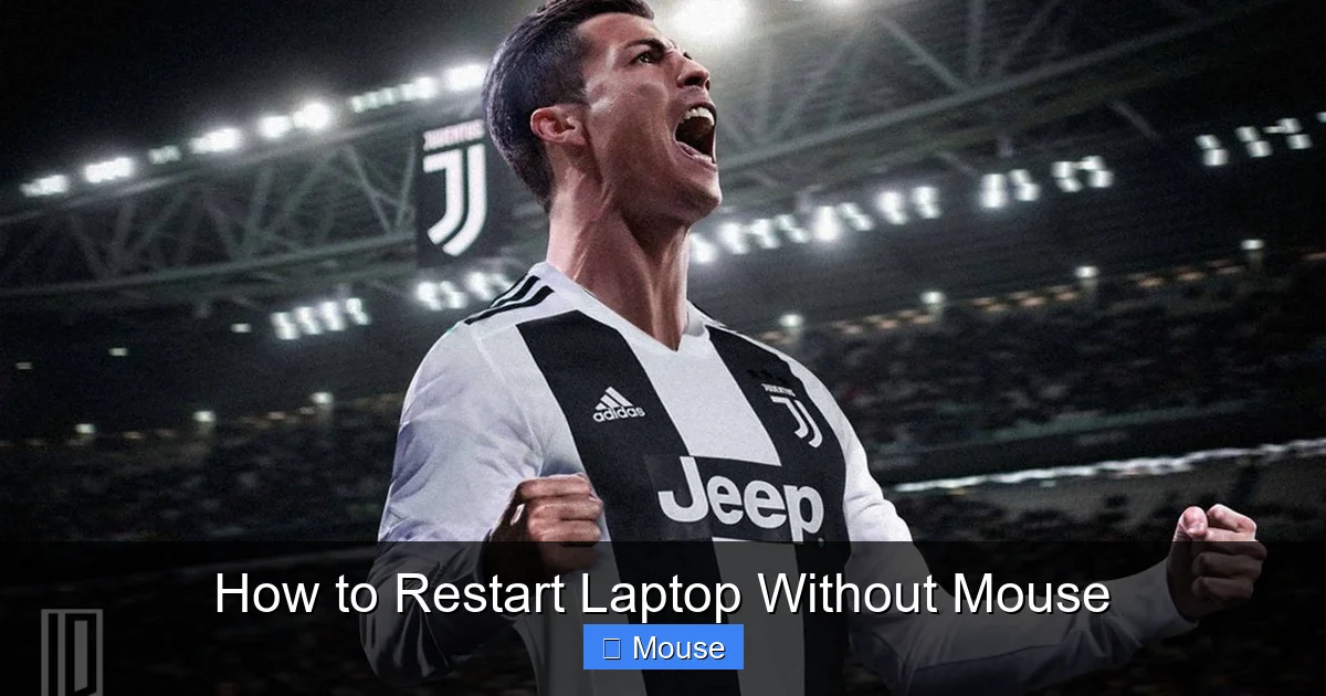 How to Restart Laptop Without Mouse