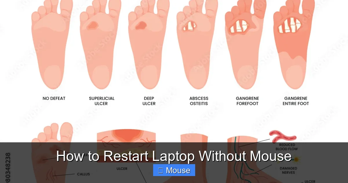 How to Restart Laptop Without Mouse