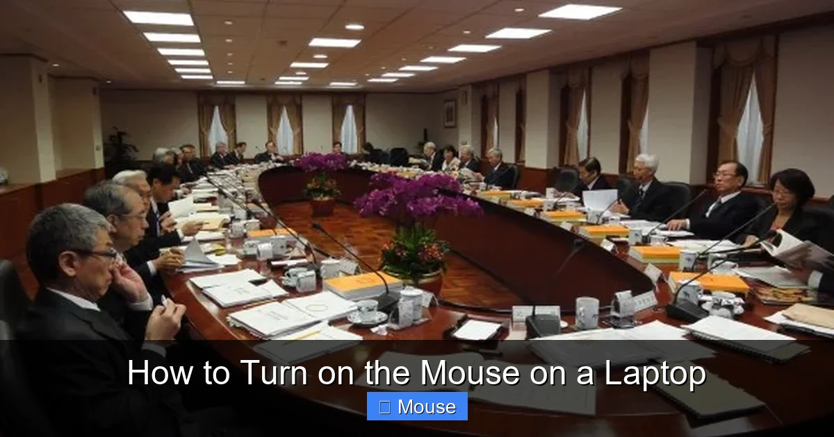 How to Turn on the Mouse on a Laptop