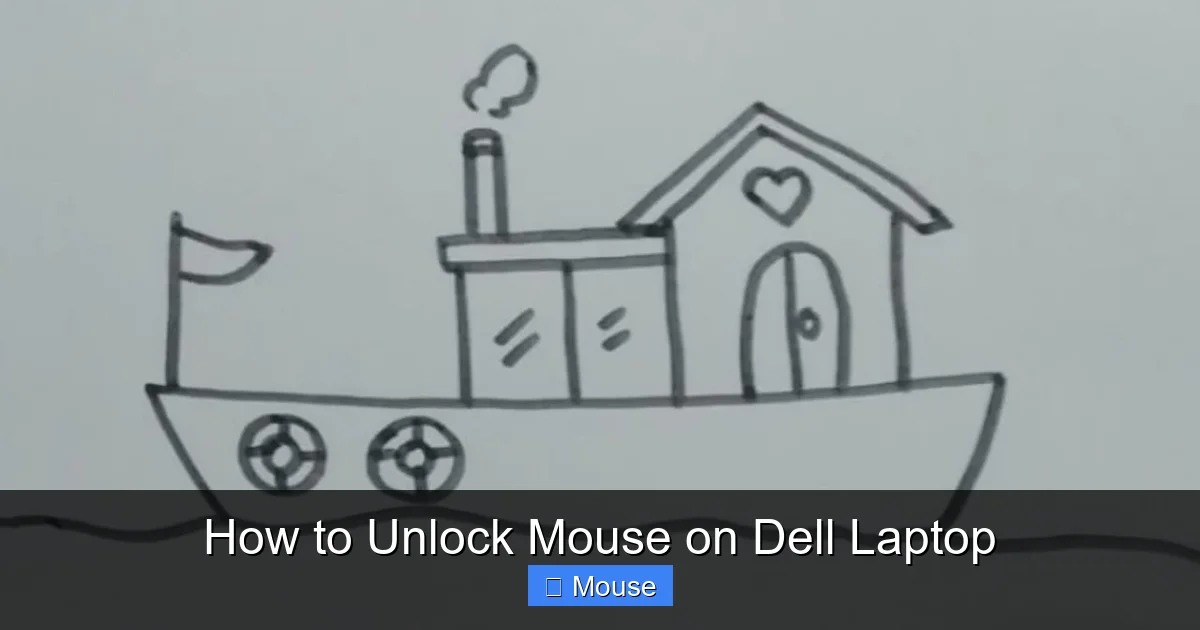 How to Unlock Mouse on Dell Laptop