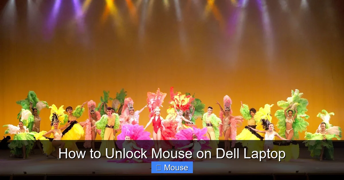 How to Unlock Mouse on Dell Laptop