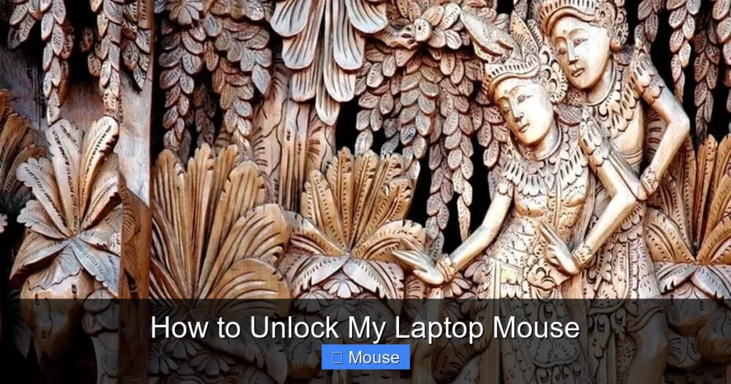 How to Unlock My Laptop Mouse
