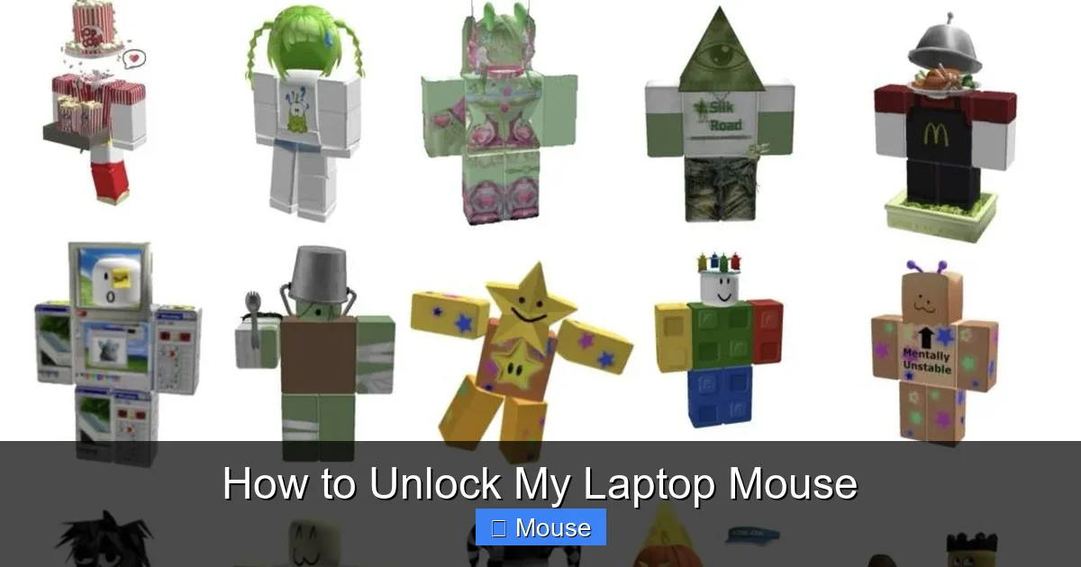 How to Unlock My Laptop Mouse