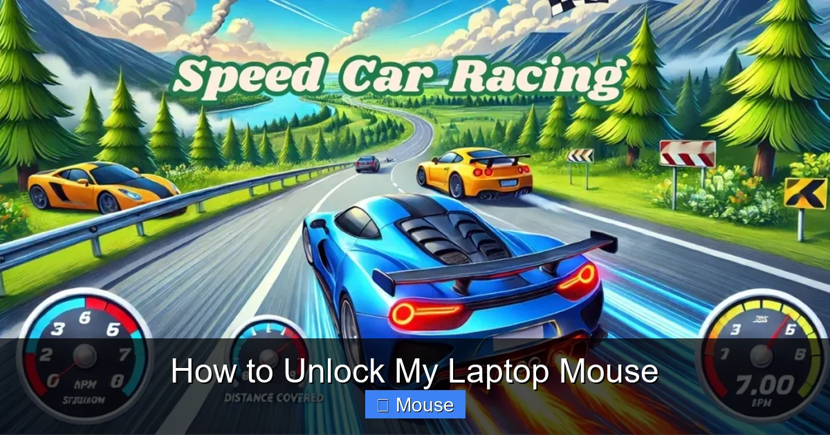 How to Unlock My Laptop Mouse