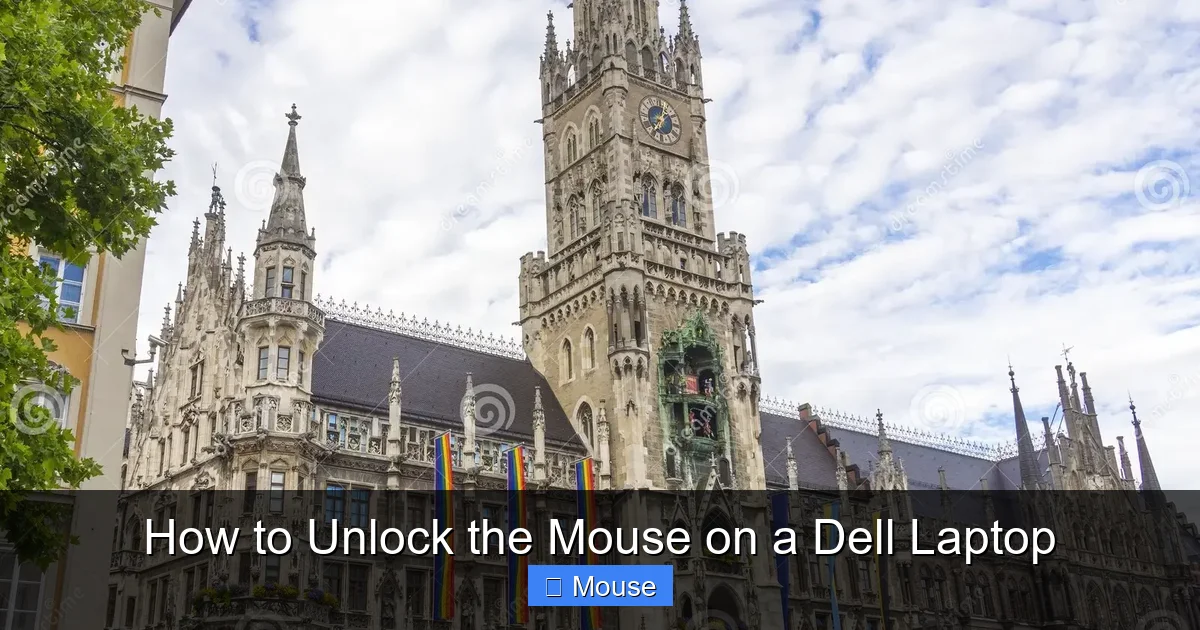 How to Unlock the Mouse on a Dell Laptop